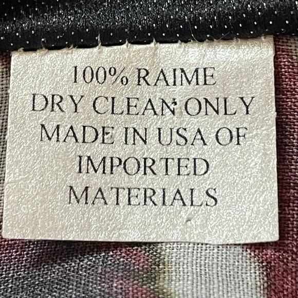 Caroline Rose Raime Bold Foral Button Down Top Size XL Lagenloook Artsy Roll Tab - Picture 8 of 8